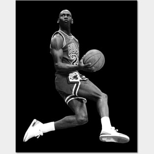 Michael Jordan - Vintage Jump Posters and Art
